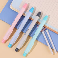 【Free Shipping】ยางลบดินสอหดได้แบบกดยางลบดินสอยางมาการองยางลบสีเพื่อแก้ไขเครื่องเขียนโรงเรียนนักเรียน