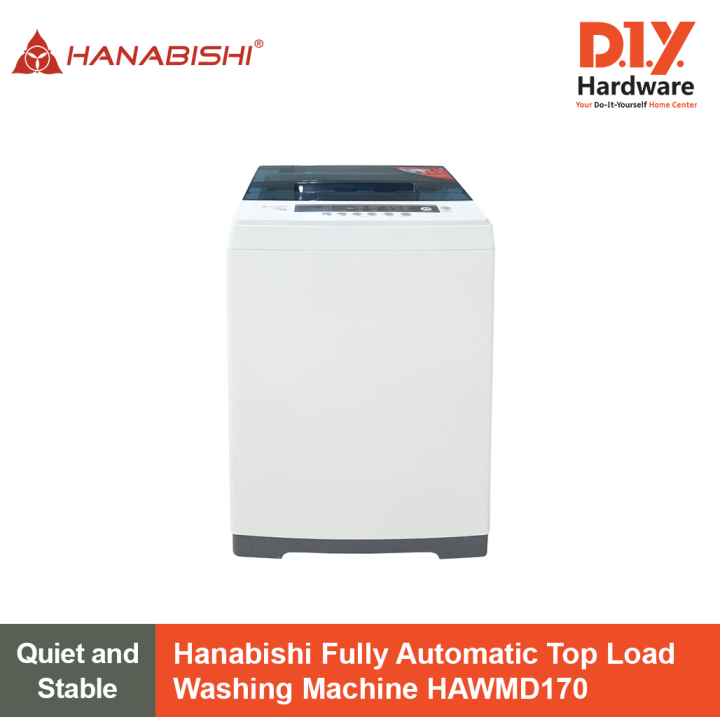 Hanabishi Fully Automatic Top Load Washing Machine HAWMD170 Lazada PH