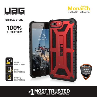 UAG iPhone 8 Plus / iPhone 7 Plus / iPhone 6 Plus / iPhone 6s Plus เคสกันกระแทก Cover Monarch with Rugged Lightweight Slim Shockproof Protective iPhone Casing jk