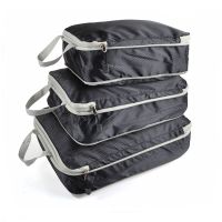 Foldable Waterproof Travel Suitcase Nylon Portable With Handbag Luggage Organizer Travel Storage Bag Compressible Packing Cubes