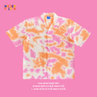 Hidden Folder (Tie-dye Hawaii Shirt : Rose Gold) เสื้อฮาวาย เสื้อฮาวายมัดย้อม มัดย้อม เสื้อใส่ไปทะเล เสื้อใส่ไปเที่ยว เสื้อเชิ้ตแขนสั้น