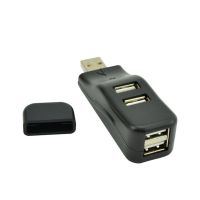 ตัวแปลง Usb Usb2.0ตัวป้อน4พอร์ต Usb Hub ตัวควบคุม Usbhub รุ่น2nd