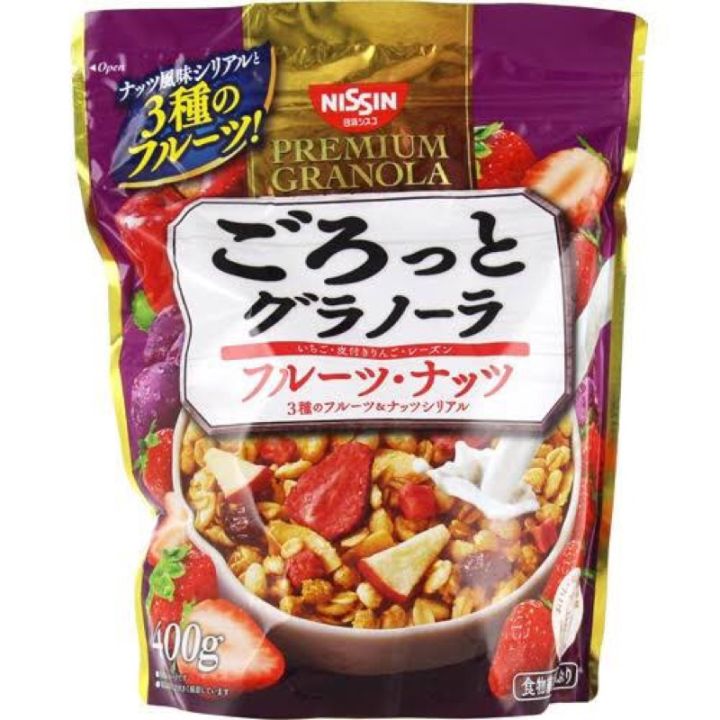 items-for-you-nissin-granola-fruits-amp-nuts360กรัม-กราโนล่าผลไม้และถั่ว-สินค้านำเข้าจากญี่ปุ่นไม่ใช่ฮ่องกงนะคะ