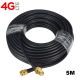 สายต่อเสาอากาศ 5G 4G RG58 Low Loss สำหรับ เสาอากาศ Wifi และ 3G,4G Router 5M