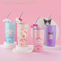 ถ้วย13guejudroto1971ลายการ์ตูน Sanrio Anime Aço Inoxidável Isolado Hello Kitty Desenhos Bonitos Kuromi เมโลดี้ Boneca Decorão น้ำของขวัญวันหยุด