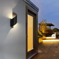 Outdoor Wall Light Modern Waterproof IP54 villa Porch Garden aluminum Wall Lamp Led patio exterior 110V 220V Wall Wall sconces