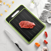 2 In 1 Cutting Board Multi-Functional Double-Sided Quick-Thawing Aluminum Alloy Spray Painted With Knife Sharpener Grinding Kitchen Thawing board By Lisdripe