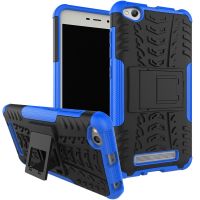 ❀ 2022 Rugged Cover Case for Xiaomi Redmi 4A Case on Xiaomi Redmi 4A Silicone Bumper Shockproof Hard Back Cover Phone Case Redmi 4