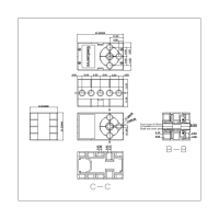 2KG Servo Dual Output Axis 360 Degree Programmable Dual Output Axis Suitable for Building Blocks