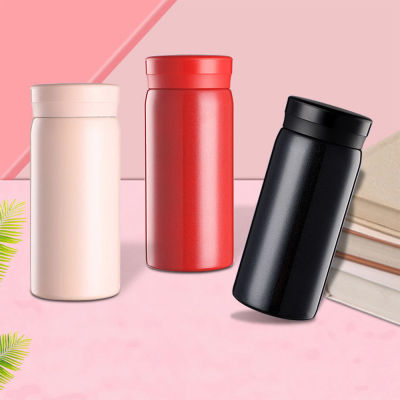 Cute Stainless Steel Cup Pocket Simple Bottles Thermos Tea Mini Water Bottle