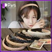 PETI JEWELLERY แฟชั่น เด็ก เจ้าสาวในงานแต่งงาน เด็ก มงกุฎ ที่คาดผมคริสตัล เครื่องประดับศีรษะ ที่คาดผม Rhinestone