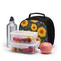 Little Daisy Flowers lunch bag kid insulation portable waterproof picnic coole bag breakfast school reusable food bag new 2021
