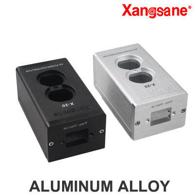 บล็อคอลูมินั่ม Xangsane Aluminum alloy CNC craft US standard แบบ 2 ช่องเสียบ / ร้าน All Cable