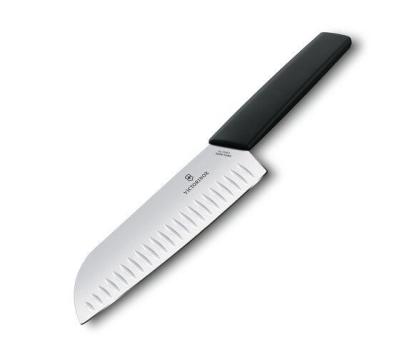 Victorinox มีดครัว Kitchen Knives - Swiss Modern Santoku Knife 17cm (6.9056.17K6B,6.9053.17KB)