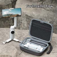 สำหรับ Insta360 Flow แบบพกพากระเป๋าถือ Anti-Shock Hard Storage กระเป๋าถือนุ่มถาดด้านในสำหรับ Insta360 Flow อุปกรณ์เสริม