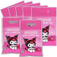 WLJL03310 ชิ้น Kuromi กระเป๋า Theme Candy Loot กระเป๋า My Melodying Handle กระเป๋าของขวัญเด็กโปรดปรานสาววันเกิด Party อุปกรณ์ตกแต่ง