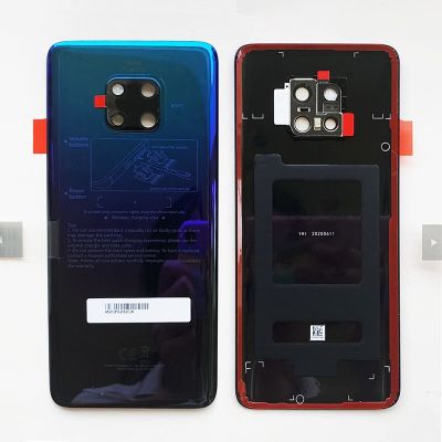 Original Rear Back Housing Door For Huawei Mate 20 pro Glass Battery Cover For Mate20 Pro Back cover Housing Replacement Parts