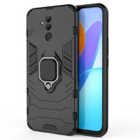 เคส Huawei Mate 20 Lite Case ชุดเกราะกันกระแทก Slim Rugged Hybrid Hard Plastic + Tpu Bracket Magnet 360 Ring Holder ฝาหลัง