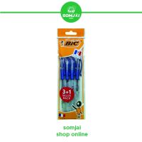 BIC - บิค Gel-ocity Stic ปากกาหมึกเจล OPP ขนาด 0.5 mm. ปากกาหมึกสีน้ำเงิน Blue