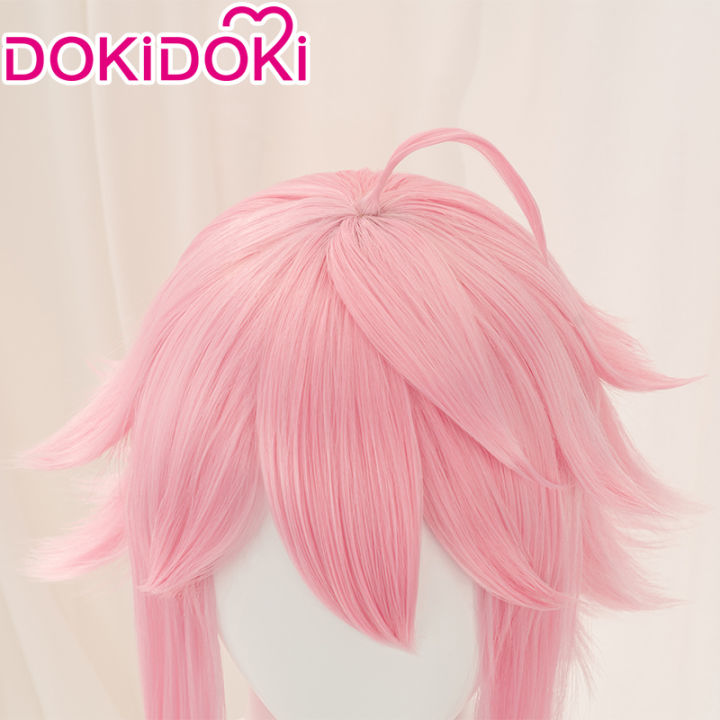 dokidoki-เกมวงดนตรีดาว2-nco-คอสเพลย์-tori-himemiya-สีชมพูวิกผมสั้นวงดนตรีดาว2-nco-tori-himemiya-สีชมพูวิกผมสั้น