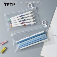 ♛♈❍ xianhaochen048906 TETP-Resealable Saco Transparente com Pull Tab Paintbrush Pen Papelaria Acessórios De Armazenamento Viagem Embalagem 50Pcs