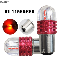 MARBIT 1ชิ้น1156 1157 BAY15D รถยนต์ไฟกะพริบ LED 6SMD สัญญาณไฟเลี้ยวเบรครถยนต์