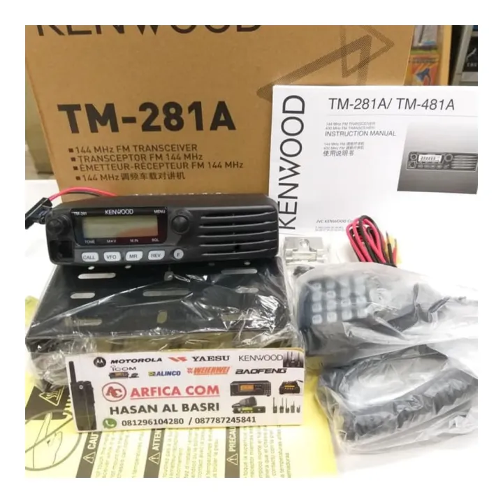 Microphone Radio MC-59 Pour Kenwood TM-271A, TM-281A, TM-471A, TM-D710A, TM-V71A - Connecteur RJ-45 8 Broches, Câble 1,5 M