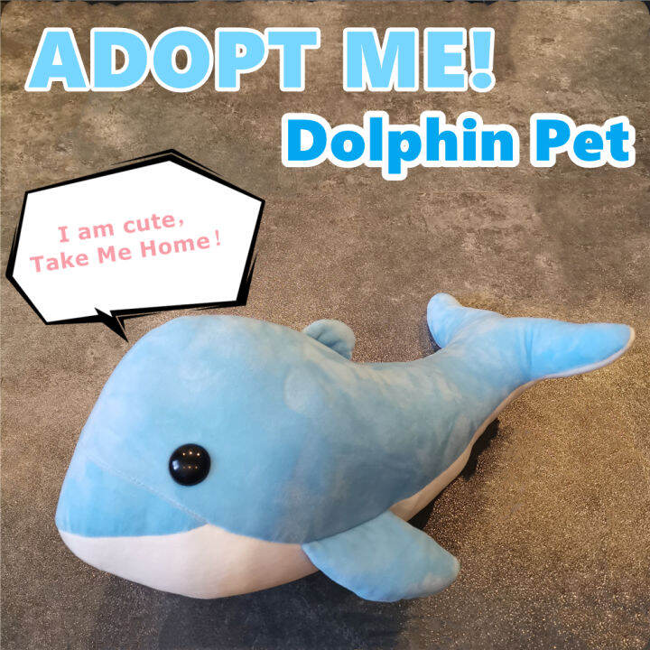 New Robloxing Adopt Me Pets Dolphin Pets Plush Toys Animal