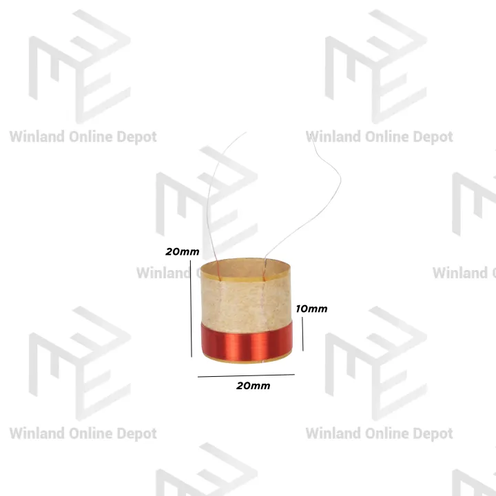 WINLAND NEW! Speaker Voice Coil 20mm with Round Copper SVC20 Lazada PH