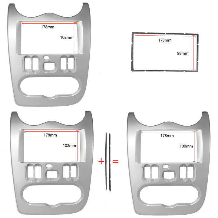 2-din-รถวิทยุกรอบ-dual-dvd-player-กรอบ-cd-แผงอะแดปเตอร์-dashboard-trim-สำหรับ-renault-logan-sandero-dacia-duster-178x100mm