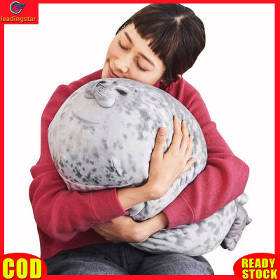 LeadingStar toy Hot Sale 40CM Cute Throw Pillow Toy Soft Plush Seal Shape Decoration for Aquarium