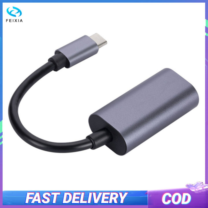 usb-c-ถึงหัวแปลงสายวีจีเอ-type-c-เป็น-vga-converter-สายอะแดปเตอร์สำหรับการเล่นหน้าจอฉายเครื่องโปรเจ็คเตอร์จอทีวี