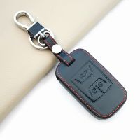 dghjsfgr New Leather Car Key Cover Keychain Case For Chery Tiggo 2 3x Arrizo 4 5txs 5 Pro Gx 5x EQ7 7 8 Pro Exeed 2019 2020 2021 3 Button