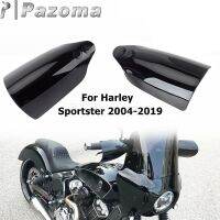 Black PC Motorcycle Handlebar Guard Hand Protector Wind Shield Handguard For Harley Sportster XL 1200 883 XL1200 XL883 2004-2019