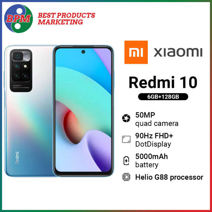 BPM XIAOMI REDMI 10 6GB + 128GB(2022) | Lazada PH