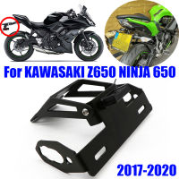 สำหรับคาวาซากิ Z650 Z 650นินจา650 2018-2020อุปกรณ์มอเตอร์ไซค์ด้านหลังป้ายทะเบียนที่วางยึดหางเรียบร้อยพิทักษ์กำจัด