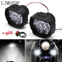 6/9 LED Motorcycle Headlight Fog Driving Lights Front Head Auxiliary Lamp For Yamaha WR 250X 450 SEROW 225 250 TTR 125 250 600