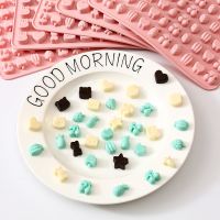 【lz】❀▲✶  FAIS DU mini dos desenhos animados doces fondant moldes gummy animal silicone molde de chocolate bolo biscoito molde de cozimento ferramentas de decoração do bolo