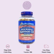 Pure Alaska Omega Wild Alaskan Salmon Oil Omega 3 -Viên uống dầu cá