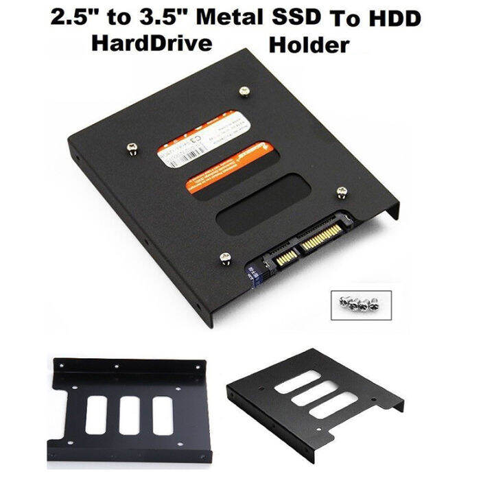 [North Bring] 2.5 To 3.5 SSD HDD Metal Adapter Mounting Bracket Hard