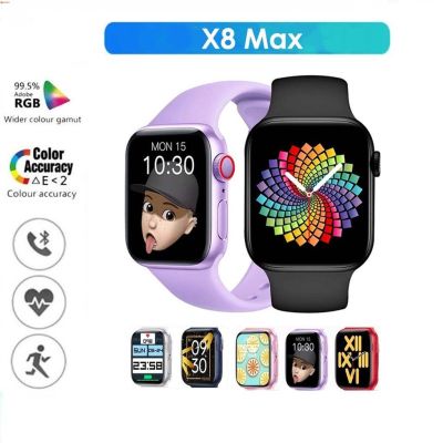 ZZOOI X8 MAX Smart Watch for Men Women Fitness Tracker Sleep Heart Rate Monitor Bluetooth Call Sports SmartWatch PK IWO13 X8 MAX T500