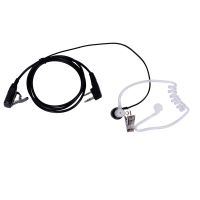 2 Pin Covert Acoustic Air Tube Mic Microphone Earphone Earbud Headset Earpiece Headphone For Walkie Talkie Radio