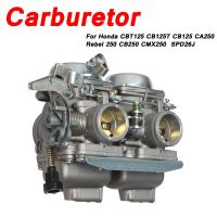 【hot】❒✉  Motorcycle Carburetor CBT125 CB125T CB125 CA250 250 CB250 CMX250  SPD26J QJ250-3 Supertiger Carb