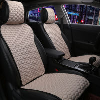Linen Car Seat Cover Protector Front Seat Cushion with Backrest Breathable Pad Universal Size 2020 NEW Interior Accessories