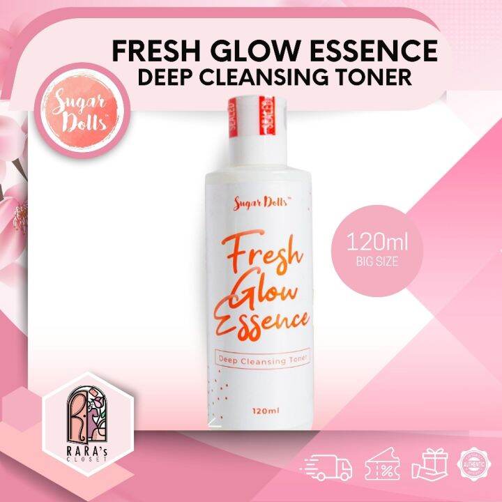 Sugar Dolls Fresh Glow Essence Toner SD SKIN Rejuvenating Set ...