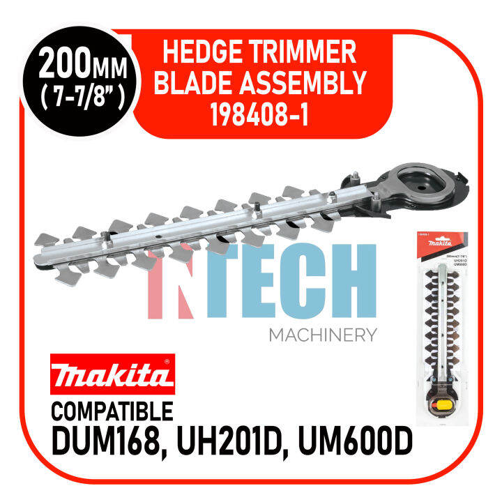 MAKITA 1984081 8" HEDGE TRIMMER BLADE ASSEMBLY / GRASS SHEAR BLADE ASSEMBLY Lazada