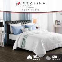 Frolina ปลอกหมอนหนุน รุ่น Moderna 620 Thread Count  สีพื้น - มี 6 สี  จำนวน 1 ชิ้น