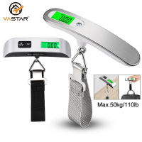 50kg110lb Portable Electronic Hand Luggage Scale LCD Digital Display Balance Scale Suitcase Travel Weighs Baggage Weight Tool2023