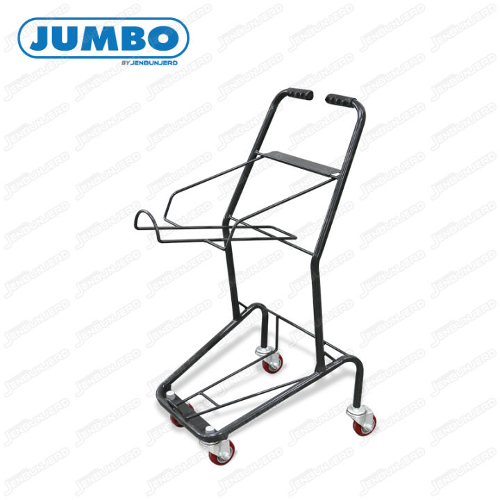 jenstore-jumbo-รถเข็นช้อปปิ้ง-แบบใช้ใส่ตะกร้าช้อปปิ้ง