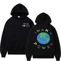 Inaka Power Double Sided Print Hoodie Streetwear Smile Graphic Hoodies Regular Men Cotton Sweatshirt Pullover Size XS-4XL